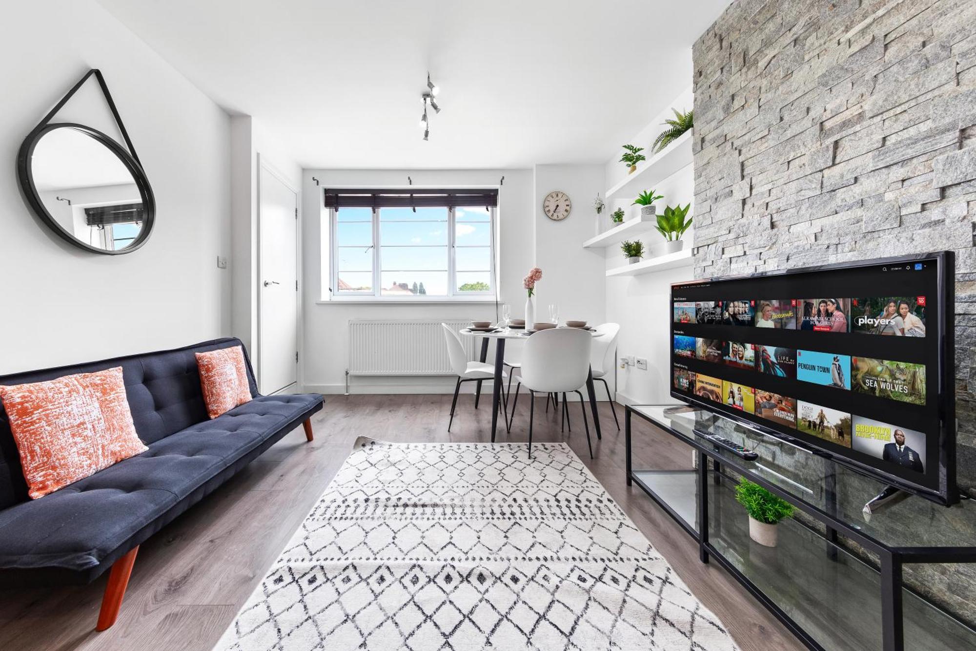 Central London Two Bedroom Serviced Apartment - Nine Elms Luxury Stay - Vauxhall & Westminster Exterior photo
