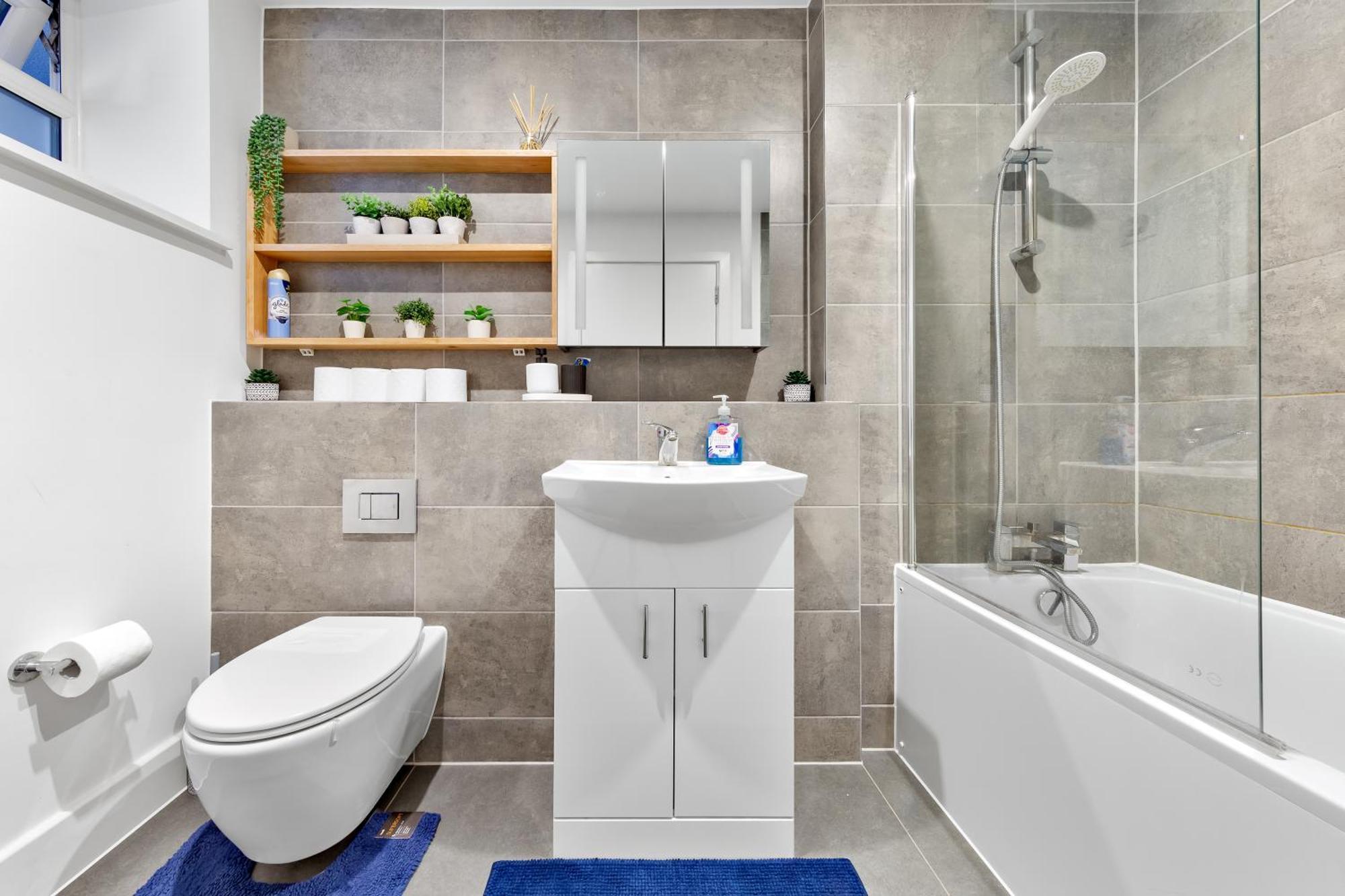 Central London Two Bedroom Serviced Apartment - Nine Elms Luxury Stay - Vauxhall & Westminster Exterior photo